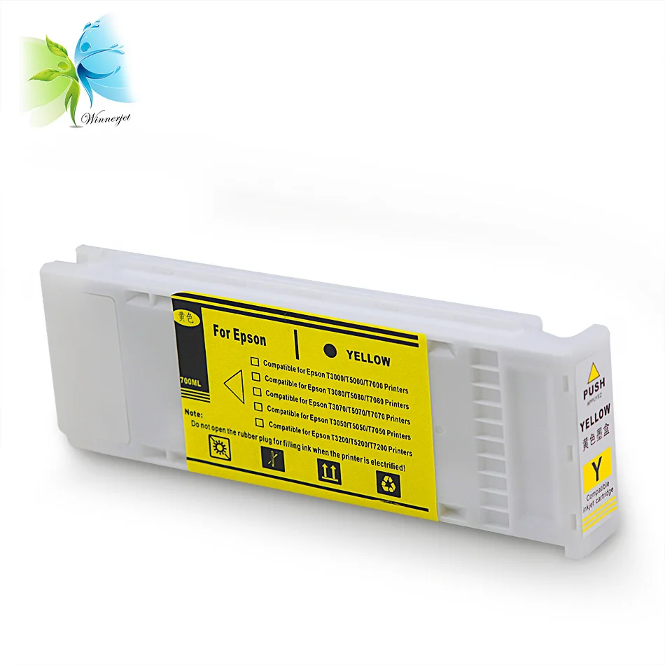 Winnerjet струйные картриджи с пигментными чернилами для Epson T3200 T5200 T7200 совместимые