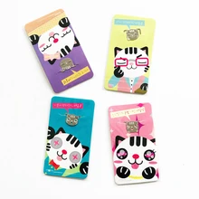 1 шт. Постельное белье "милый котенок" металлическая мини-закладка пометка страницы школьные офисные поставки студенческие канцелярские принадлежности