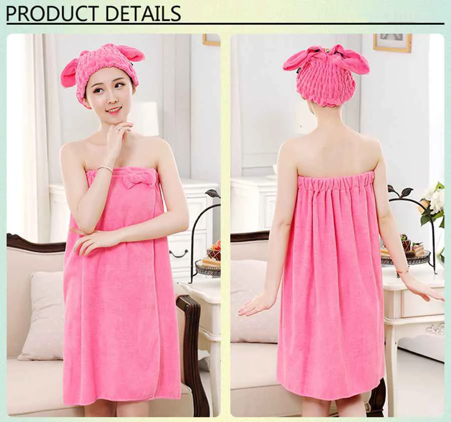 Towel Beach Spa Bathrobes Bath Skirt