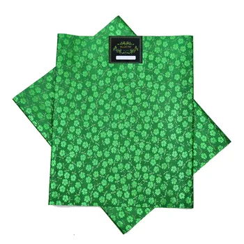 

African SEGO HEADTIE Nigerian gele headtie 2pcs/set High Quality used for party Free shipping NIGERIA GREEN SL-1439