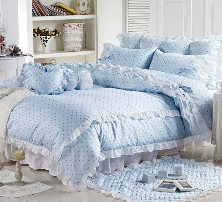 Buy New fashion Korean style bedding set with ruffles