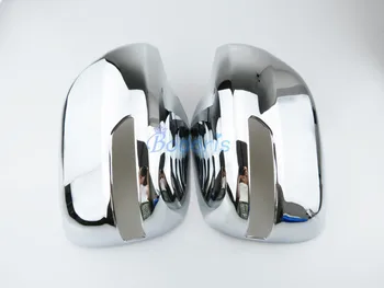 

Chrome Car-Styling Door Mirror Cover Overlay Trim Panel Frame 2008 2009 2010 2011 For Toyota LC Land Cruiser 200 Accessories