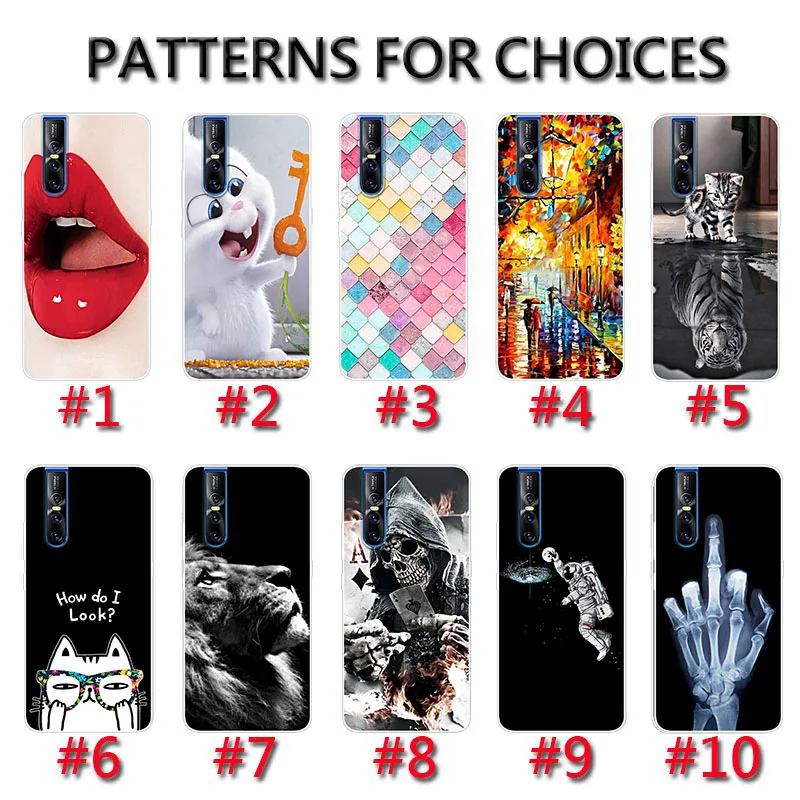 UPaitou Colorful Painting Case for VIVO V15 Pro Case Soft TPU Ultra Thin Back Cover Phone Case For Vivo V15Pro Bags UPaitou Colorful Painting Case for VIVO V15 Pro Case Soft TPU Ultra Thin Back Cover Phone Case For Vivo V15Pro Bags
