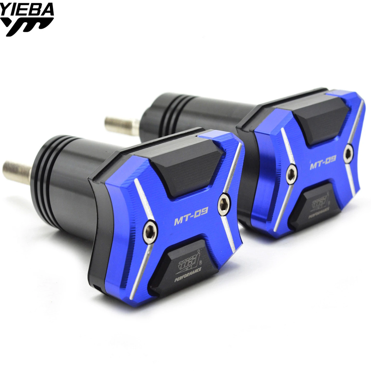 with mt-09 LOGO Motorcycle Frame Crash Pads Engine Case Sliders Falling Protector For Yamaha MT-09 MT09 FZ-09 FZ09 2015-2016