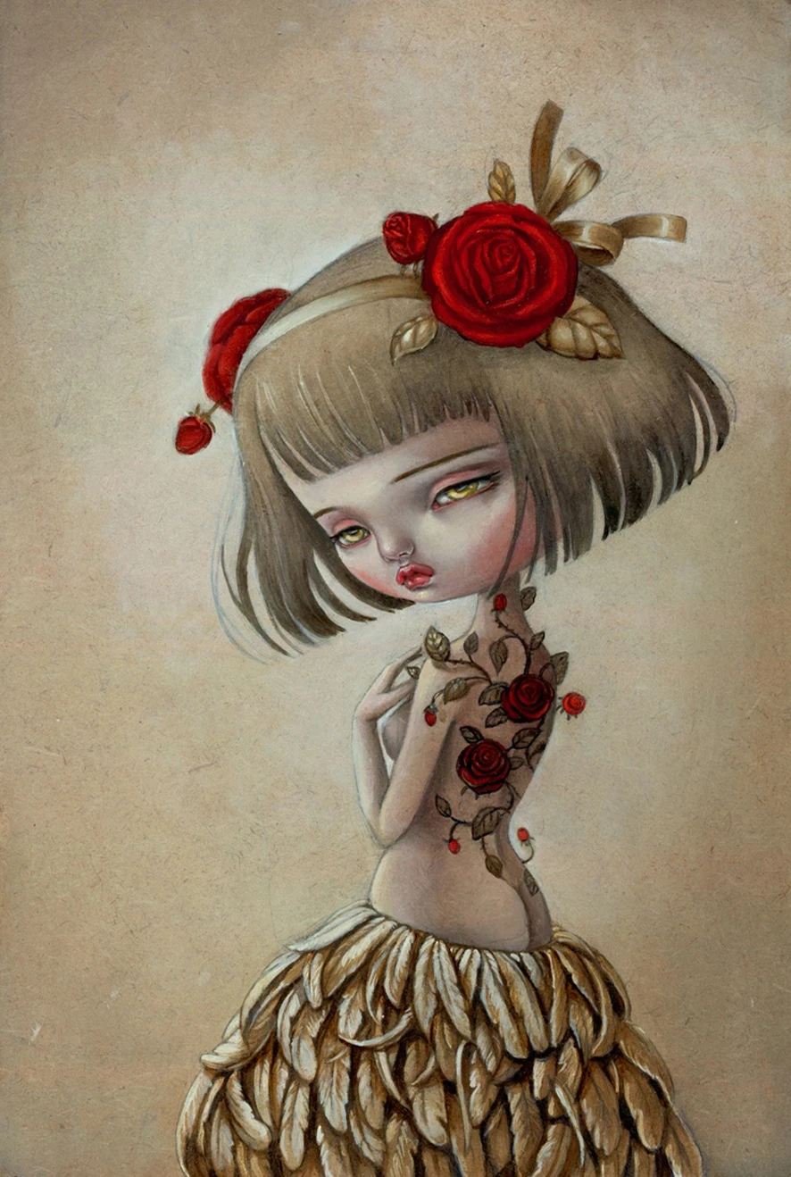 Mark Ryden Pop Surrealism 1 панель абстрактная настенная живопись маслом плакат напечатанная Картина на холсте для гостиной домашний декор 03