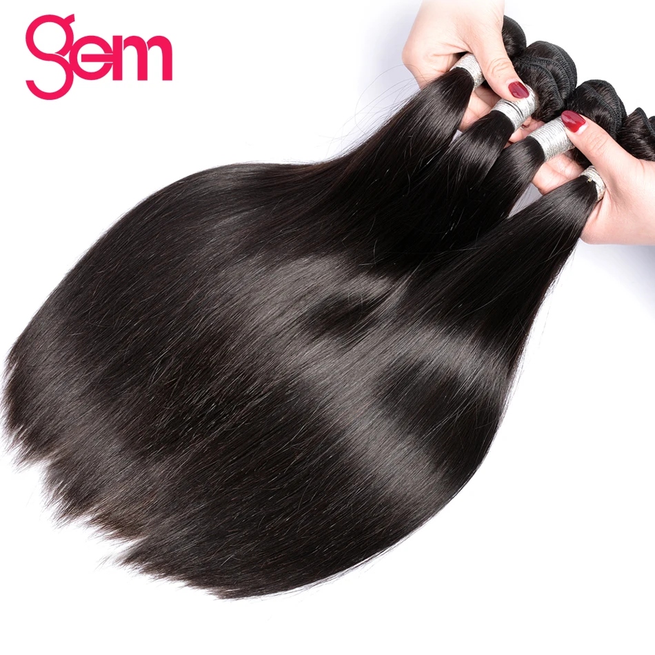 Straight-Human-Hair-Weave-Bundels