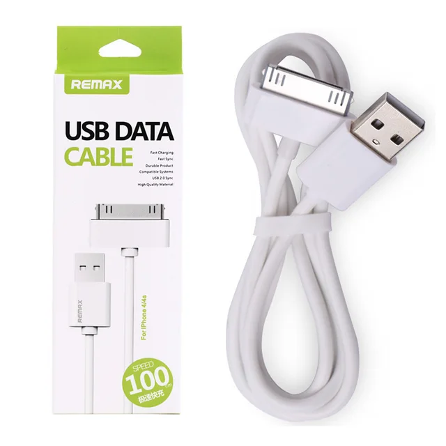 Original case Remax USB cable 100cm Charging Data Sync