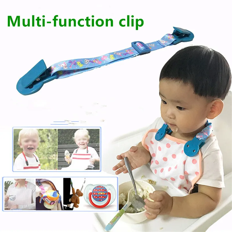 Sucette chaîne bébé poussette attache corde Teethers sucettes bouteille sangle support jouets tasses Anti-perte sangle B0958