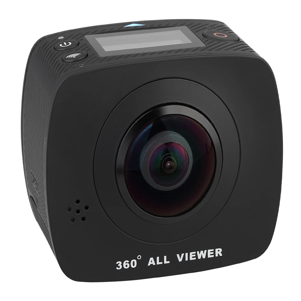 Панорамная камера VR с двойным объективом 360 градусов перпендикулярным 8 МП и