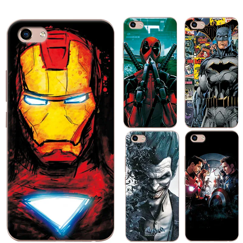 

The Avengers Charming Chic Case Cover For Vivo Y81 6.22" Captain America TPU Silicon Phone Case Coque For Vivo Y81 Y 81 VivoY81