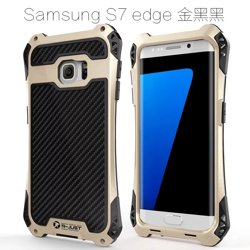 imágenes para AMIRA Actualización Airbag prueba de Choques de Aluminio Del Metal Para la Galaxia S7/S7 Teléfono membrana a prueba de Explosiones de Protección de Borde caso imágenes para AMIRA Actualización Airbag prueba de Choques de Aluminio Del Metal Para la Galaxia S7/S7 Teléfono membrana a prueba de Explosiones de Protección de Borde caso