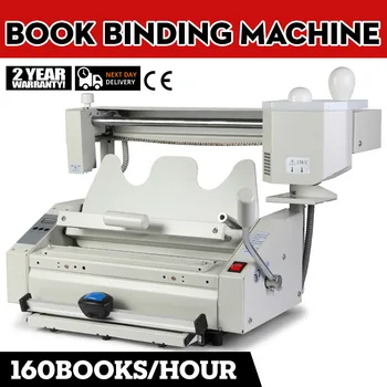 

Manual Hot Glue Book Binder Binding Machine for Library Studio Printing and Publishing Enterprises