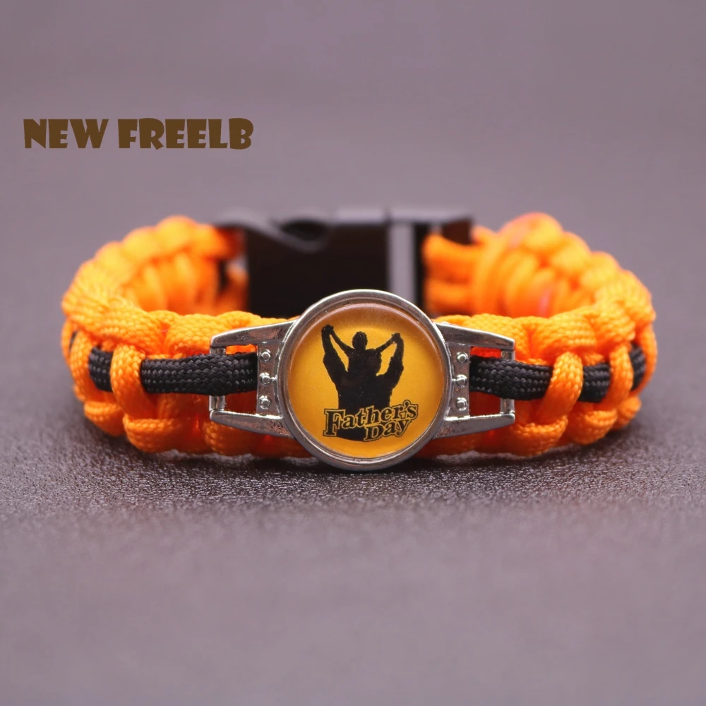 Father's Day Gift Bracelets Father and Son Paracord Bracelet Jewelry
