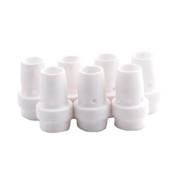 20pcs Panasonic 350A/500A MIG MAG Gun Accessories/Consumables MIG Gas Ring Diffuser for the CO2 MIG Welding Machine 350a 500a gas welding gun shunt connecting rod insulation cover bent pipe nozzle gas welding gun accessories welder gun parts