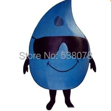 Клевые солнцезащитные очки синий в виде капли воды ростовой костюм мультяшный персонаж морской воды te Fit костюм кунг-фу панды SW478