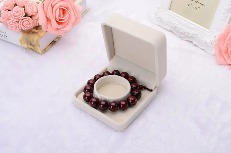 Многоразмерная модная первоклассная коробка для ювелирных украшений из ворсинок, кольца, серьги/подвески, ожерелья, коробки для браслетов, упаковка подарочных коробок