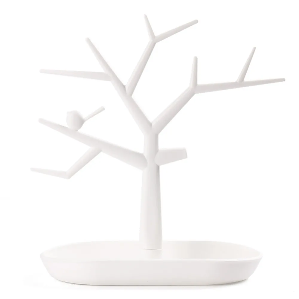 New Bird Tree Branches Jewelry Organizer Key Storage Rack Plastic Bracelet Necklace Hanger for Keys Earring Display Stand Holder New Bird Tree Branches Jewelry Organizer Key Storage Rack Plastic Bracelet Necklace Hanger for Keys Earring Display Stand Holder