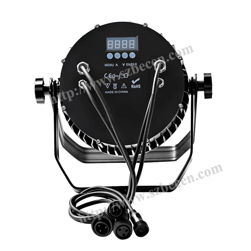 12x18W RGBW + UV Led Par свет Водонепроницаемый IP65 этап 6IN1 Открытый 64 DMX512|uv led par|outdoor parled par |