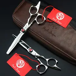 Японии 5.5 дюймов Высокое качество Профессиональный Парикмахерские Ножницы Набор для волос Резка/филировочные ножницы парикмахера