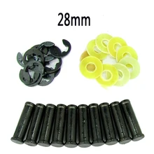 Пять комплектов-два 28 мм высоких ядра, 10 клипов и 20 шайб для тату-машины