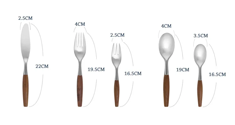 1 Набор/5 шт столовые приборы из нержавеющей стали с деревянной ручкой деревянная столовая вилка нож Западная матовая столовые приборы столовая посуда наборы посуды