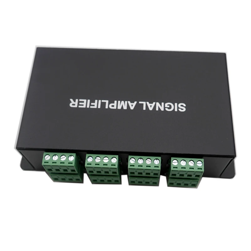 

HC800 8 CH SPI TTL signal synchronizer LED amplifier DC12V-24V8 ports output controller For dream color pixel led strip light