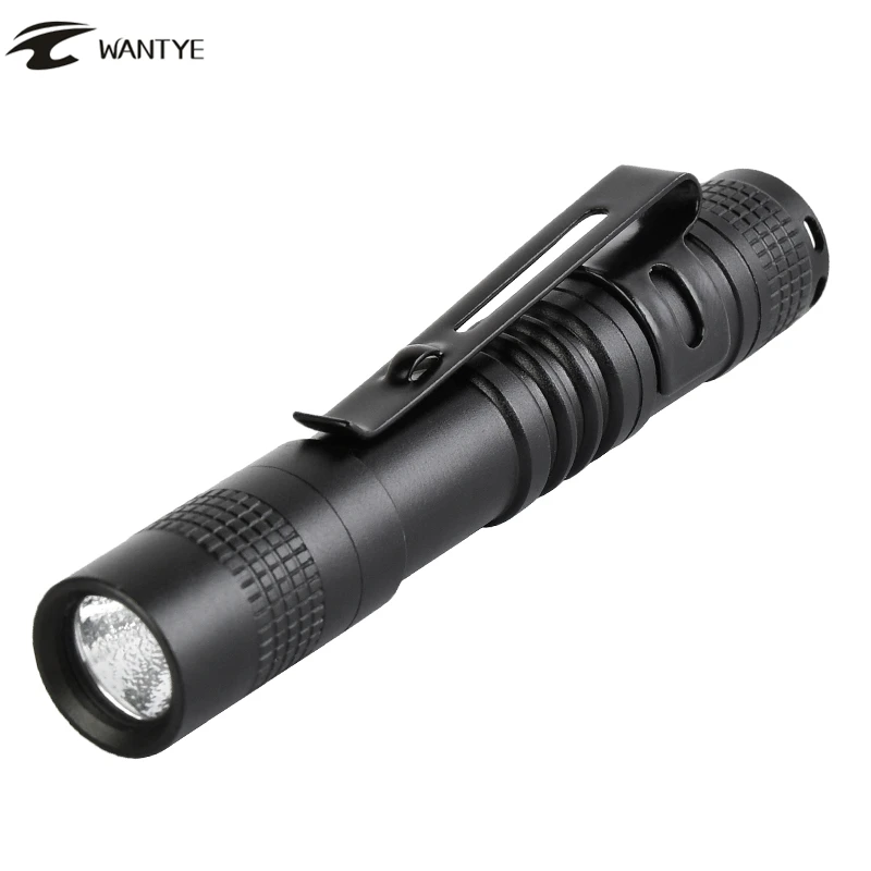 Mini Penlight Flashlight 600lm XPE LED lighting flashlight Belt Clip
