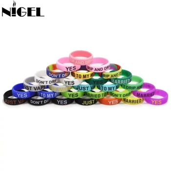 

Nigel Silicone Rubber Vape Ring Rubber Anti Slip Band for Mechanical Mod RBA RDA RDTA Vaporizer Tank Free Shipping