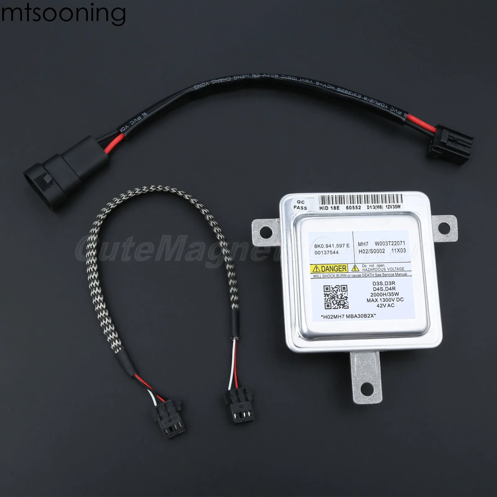 Комплект Ксеноновых балластных кабелей mtsooning для D1S/R D3S/R Audi A1 A3 S3 A4 S4 A5 S5 RS5 Q3 Q5 Q7