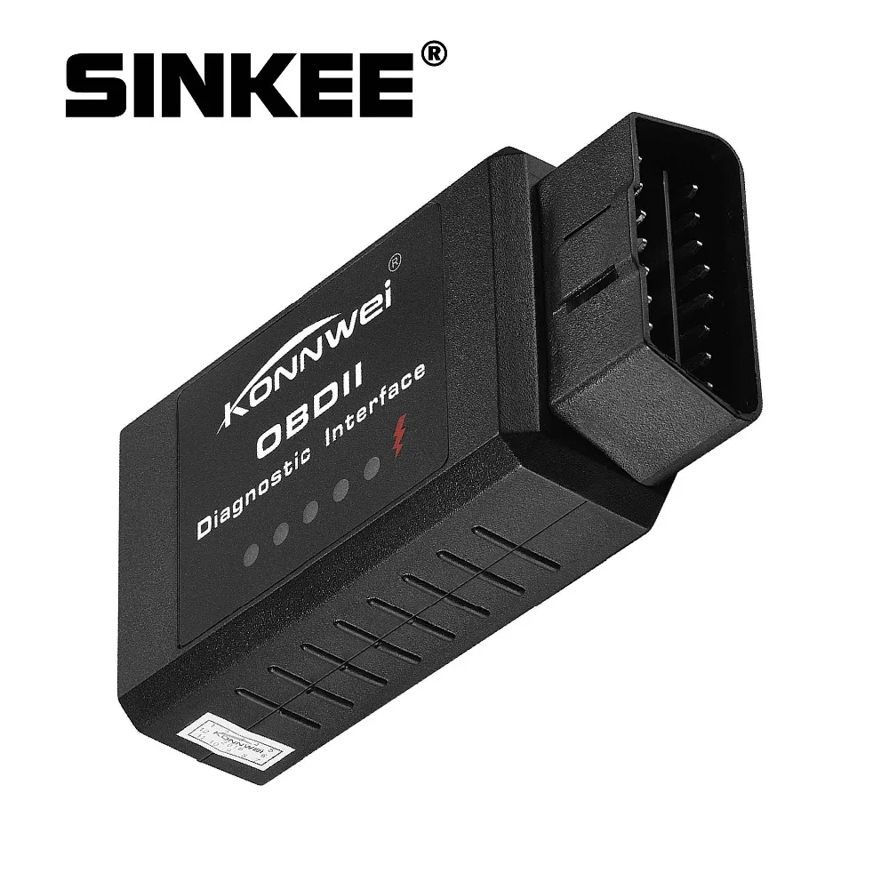 Универсальный OBD2 Bluetooth ELM327 V 1 5 сканер для Android автоматический OBDII сканирующий