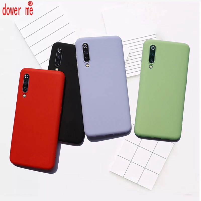 

dower me In Stock ! Protective Silicone Soft Case Cover TPU For Xiaomi Mi 9 Mi9 Mi8 Mi 8 Smart phone