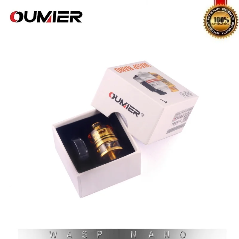 Оригинальный атомайзер OUMIER WASP NANO RDTA 2 мл 22 мм бак для пара легкая конструкция и