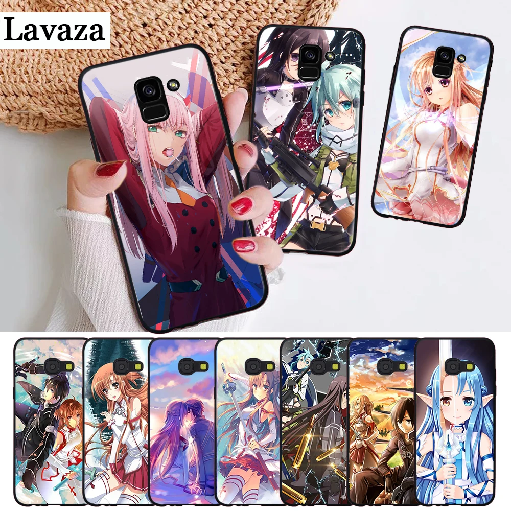 

Lavaza Sword Art Online SAO Japan anime Silicone Case for Samsung A3 A5 2016 2017 A6 Plus 2018 A7 A8 A9 A10 A30 A40 A50 A70 J6