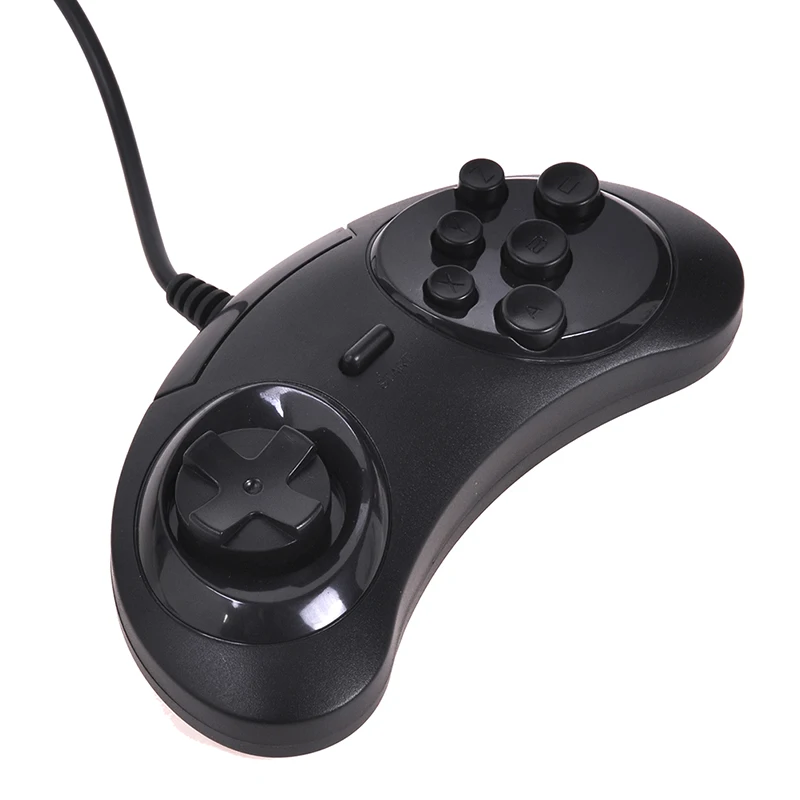 Проводной игровой контроллер геймпад амортизирующий джойстик для USB SEGA