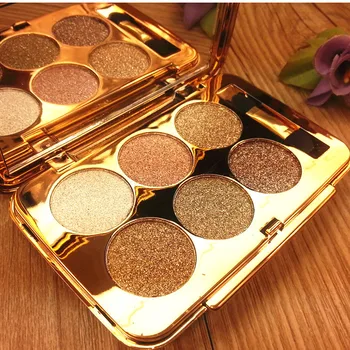 

Diamond Eyeshadow Nude Makeup Flash Eyeshadow Pallete 6Colors Luminous Radiant Glitter Cosmetics Eye Makeup Tools sombra de olho