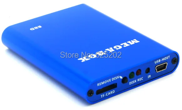  Super Mini AHD grabadora 1 canal móvil DVR soporte 256GB tarjeta TF y 1TB HDD