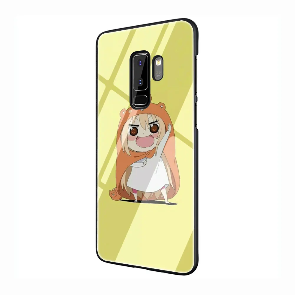 Cute Umaru chan Tempered Glass Phone Cover Case For Galaxy S7 edge S8 9 10 Plus Note 8 9 10 A10 20 30 40 50 60 70 - Цвет: G12