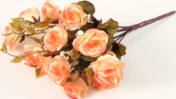 

FLOWER Juan plastic products of European flowers Home Furnishing overall living room furnishings decorative flower set