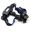 RU – lampe frontale étanche T6 L2 zoom 18650, Zoomable, lampe-torche, pêche et chasse ► Photo 2/6