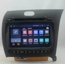 Четырехъядерный 1024*600 HD экран Android 9,0 автомобильный DVD GPS Радио Навигация Для Киа церато Форте 2014-2016 правостороннее вождение