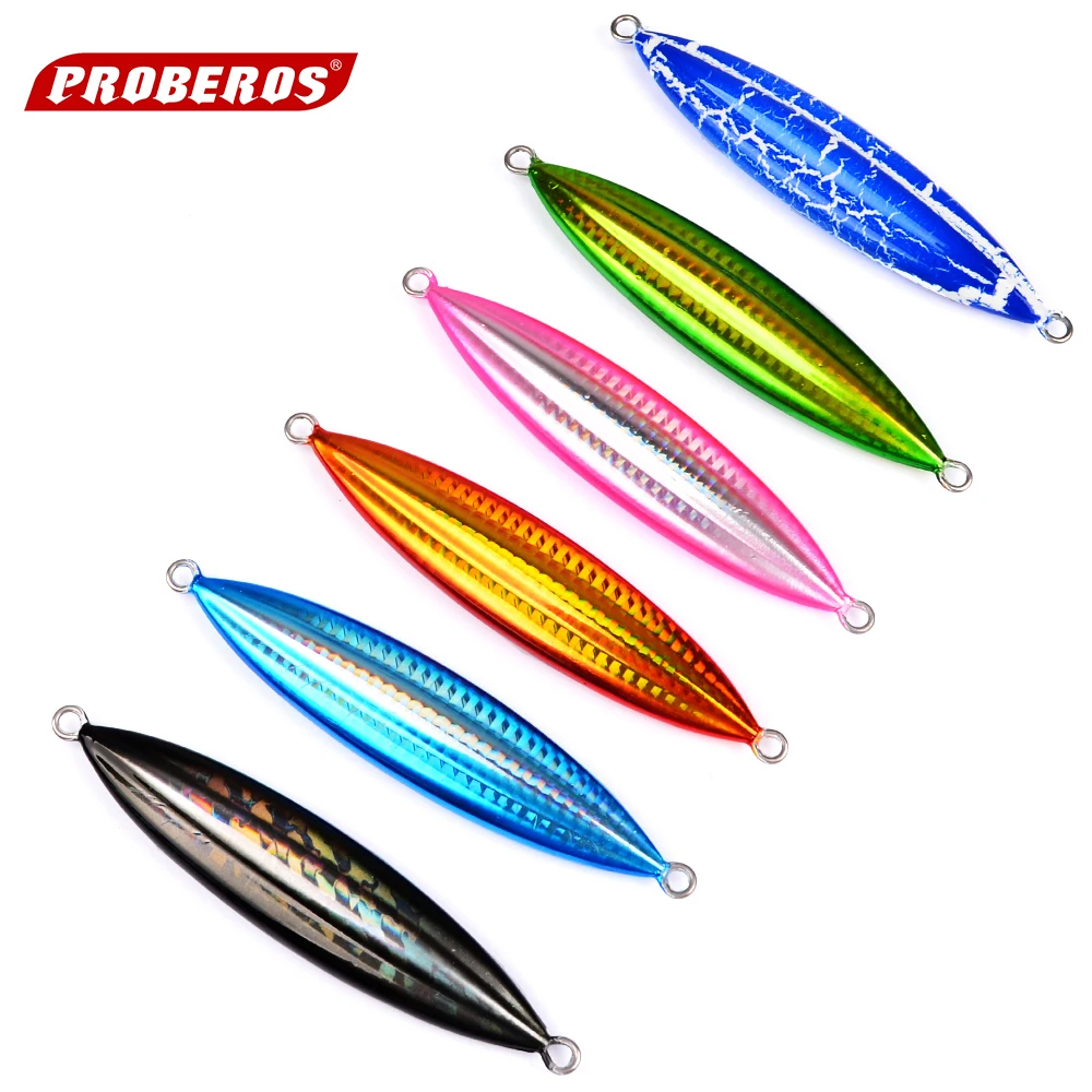 6PC Metal Fishing Bait 150G Lead Fish Jig Fishing Lure Scale Fishing Lure Artificial Hard