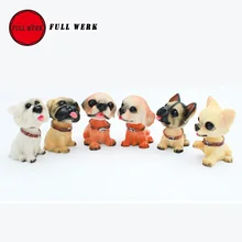 1 упаковка, милая кивающая собака, качающаяся голова, собака, поплавок, кукла для собак, Стайлинг автомобиля, украшение, украшение, аксессуары для интерьера