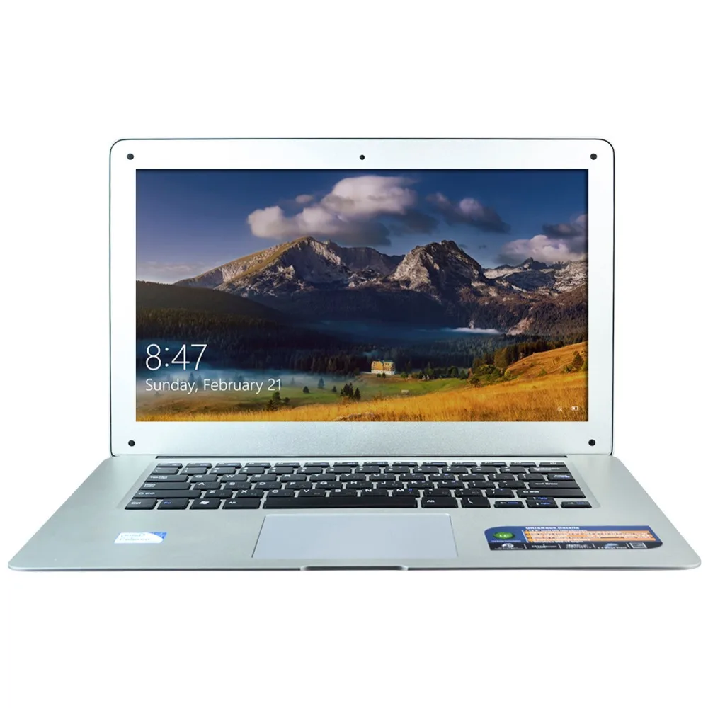 H-ZONE AiBook Quad Core Laptop Computer with 4GB RAM & 128GB SSD & 500GB HDD 14 Inch 1600*900 Screen WIFI MINI HDMI Windows 10