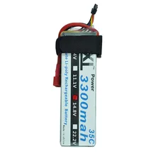 XXL High Power 3300MAH 14.8V 4S 35C MAX 70C 4S1P AKKU LiPo RC Battery For Trex 500 Helicopter