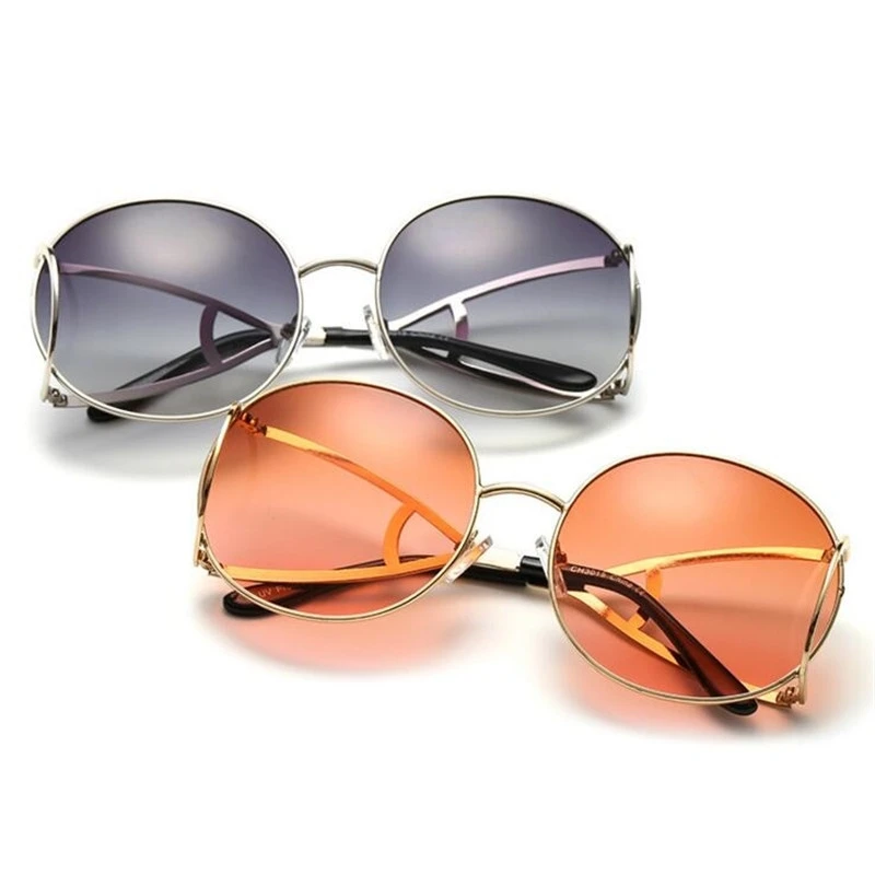 

ZXTREE 2019 Brand Designer Personality Women's Sunglasses Fashion Oversized Metal Frame Round Retro Sun Glasses Oculos UV400 Z67