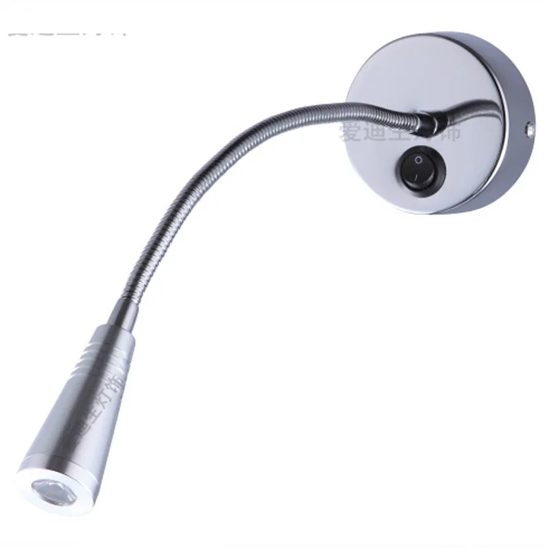 

Modern minimalist creative LED bedroom hotel room reading lamp wall lamp bedside lamp tube lamp SD96