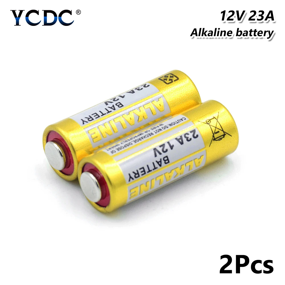 Щелочные сухие батареи 2 шт. 12 В 23A 23AE 23GA A23 A23S E23A EL12 3LR50 V23GA MN21 L1028 MS21 RV08 VR22 GP23A 21/23