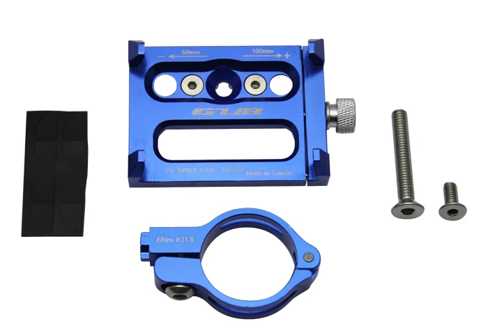 Металлический CNC Smart GUB G-86, велосипедная ручка, крепление для телефона, колыбель, держатель, чехол, мотоциклетный руль для мобильного телефона, gps - Цвет: blue