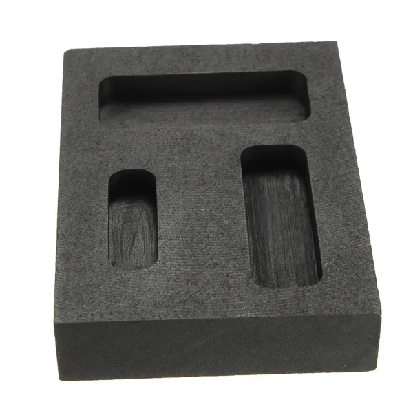 Koop Beste Promotie Zilver Goud Smelten Casting Raffinage Schroot Graphite Ingots Bar Combo Schimmel Metalen Bouwmaterialen Tool Gereedschap