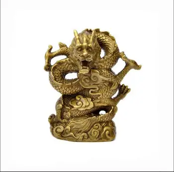 

SCY 17 1102+++The copper dragon feng shui ornaments Crafts Ornament